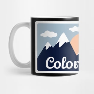 Colorado skiing - Colorado hiking Mug